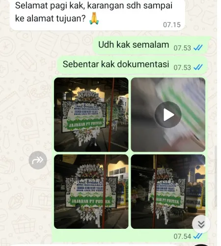 Pengiriman Papan Bunga Selamat Bali Mester