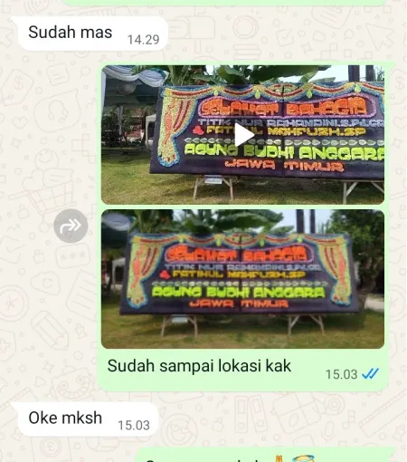 Pengiriman Papan Bunga Bali Mester